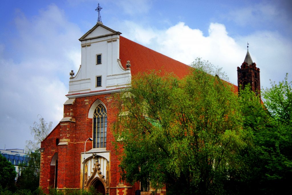 Kościół Ducha Świętego oraz św. Bernarda we Wrocławiu na Historycznym Centrum Wrocławia